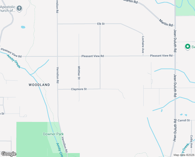 map of restaurants, bars, coffee shops, grocery stores, and more near 2205 Frederick Street in Duluth