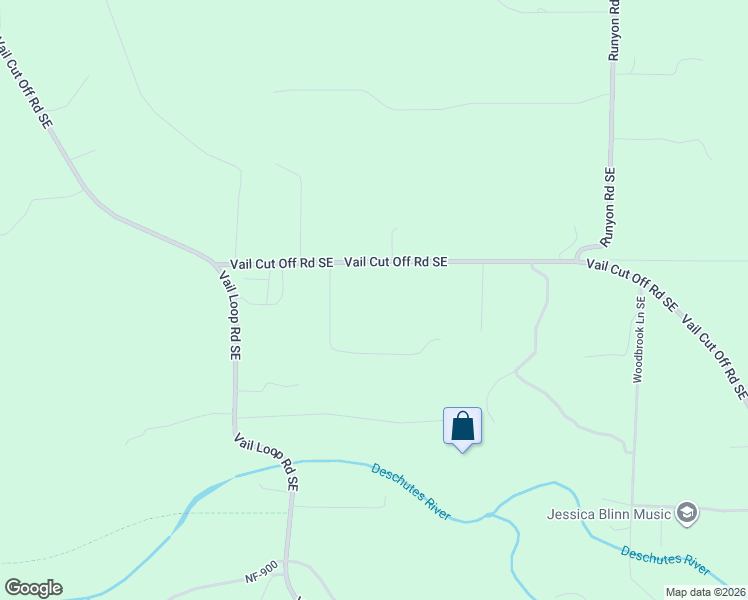 map of restaurants, bars, coffee shops, grocery stores, and more near 13019 Vail Cut Off Road Southeast in Rainier
