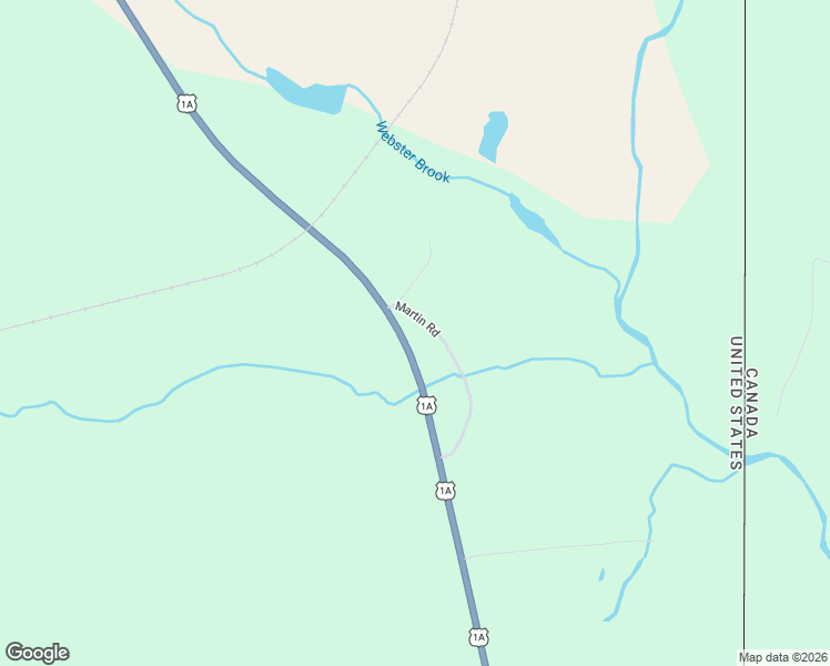 map of restaurants, bars, coffee shops, grocery stores, and more near 31 Martin Road in Fort Fairfield