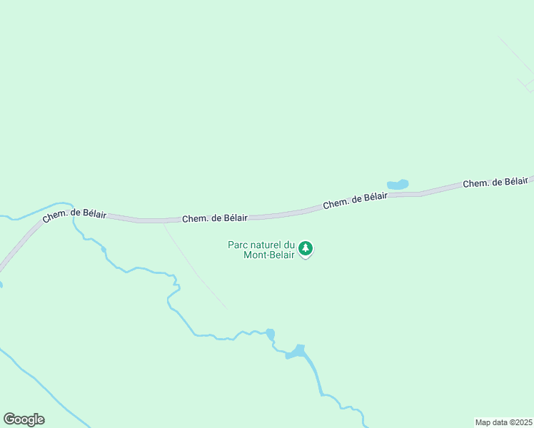 map of restaurants, bars, coffee shops, grocery stores, and more near 1515 Chemin de Bélair in Québec