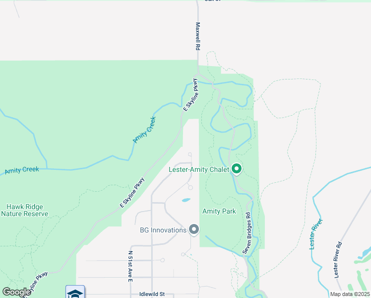 map of restaurants, bars, coffee shops, grocery stores, and more near 3025 North 52nd Avenue East in Duluth