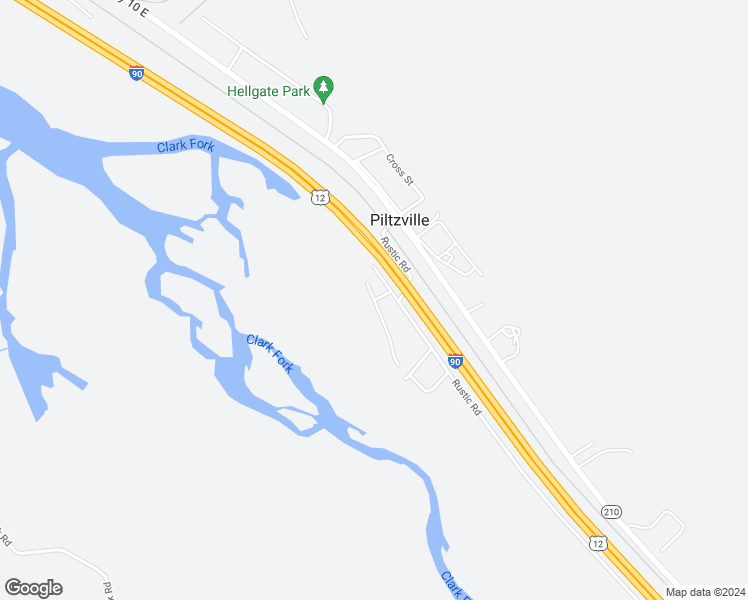 map of restaurants, bars, coffee shops, grocery stores, and more near 1349 Woodhill Court in Missoula