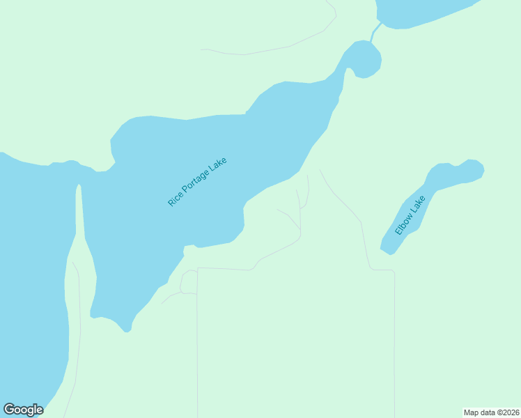 map of restaurants, bars, coffee shops, grocery stores, and more near 2300 Rice Portage Trail Northwest in Backus
