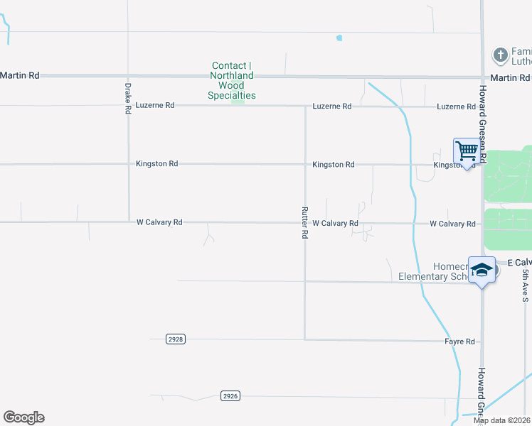 map of restaurants, bars, coffee shops, grocery stores, and more near 4221 West Calvary Road in Duluth