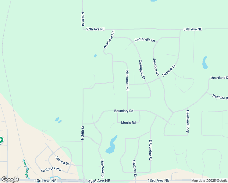 map of restaurants, bars, coffee shops, grocery stores, and more near 5186 Sundance Loop in Bismarck