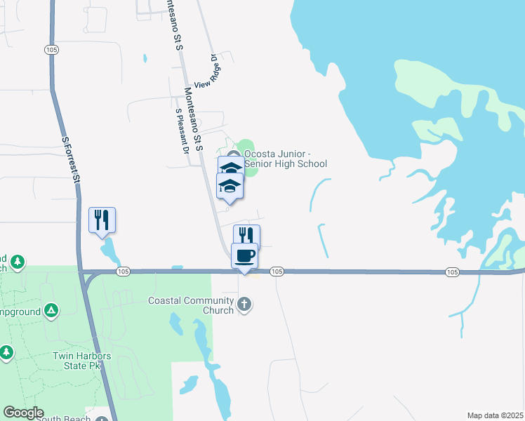 map of restaurants, bars, coffee shops, grocery stores, and more near 236 Woodhill Avenue in Westport