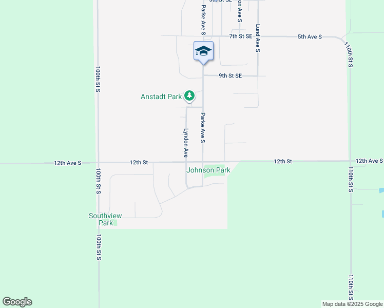 map of restaurants, bars, coffee shops, grocery stores, and more near 1125 Lyndon Avenue in Glyndon