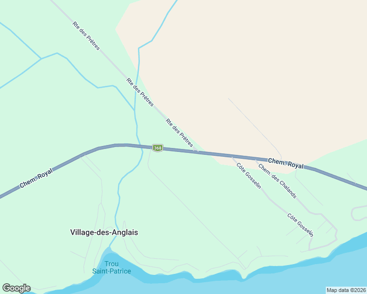 map of restaurants, bars, coffee shops, grocery stores, and more near 7318 Chemin Royal in Saint-Laurent-de-l'Île-d'Orléans