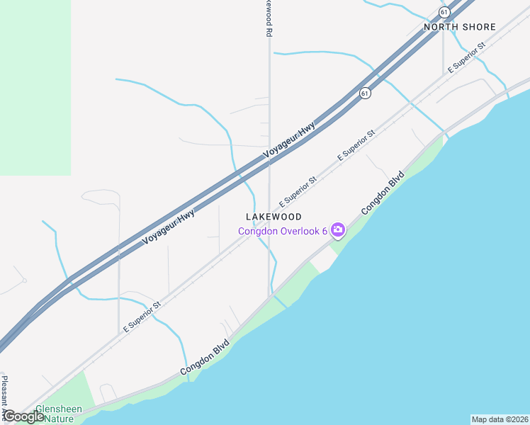 map of restaurants, bars, coffee shops, grocery stores, and more near 11 Lakewood Road in Duluth