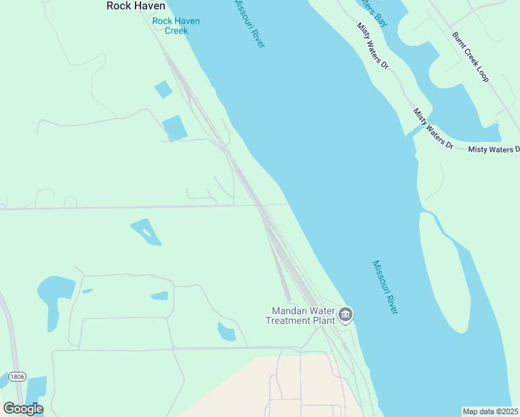 map of restaurants, bars, coffee shops, grocery stores, and more near 38 Street in Mandan
