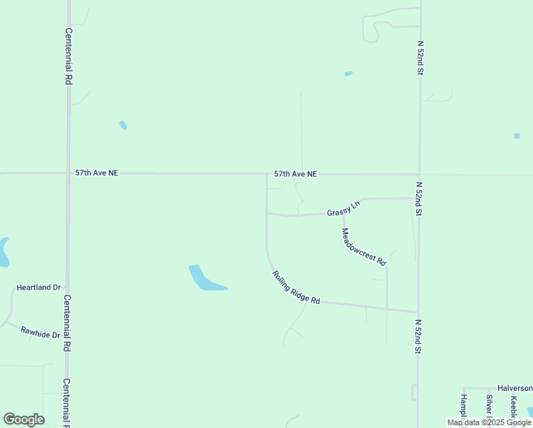 map of restaurants, bars, coffee shops, grocery stores, and more near 4665 Rolling Ridge Road in Bismarck
