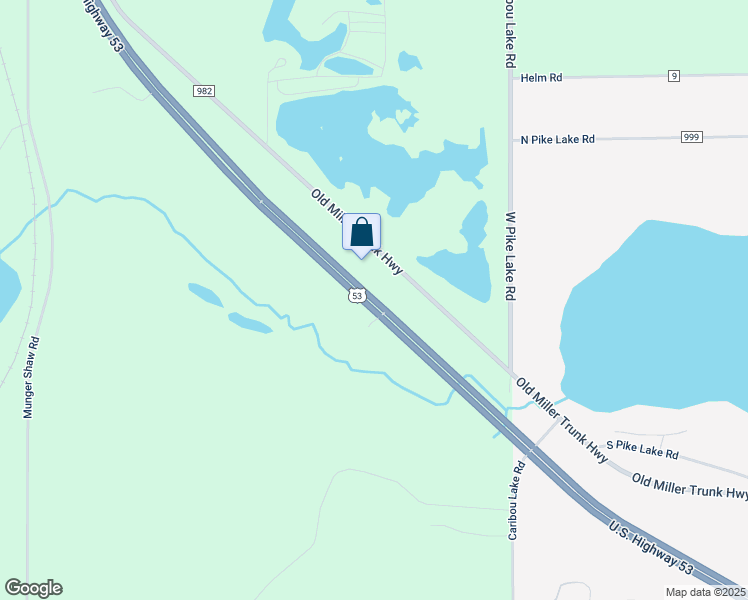 map of restaurants, bars, coffee shops, grocery stores, and more near 4996 U.S. 53 in Saginaw