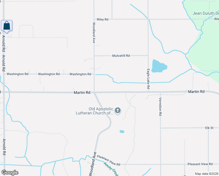 map of restaurants, bars, coffee shops, grocery stores, and more near 3751 Martin Road in Duluth