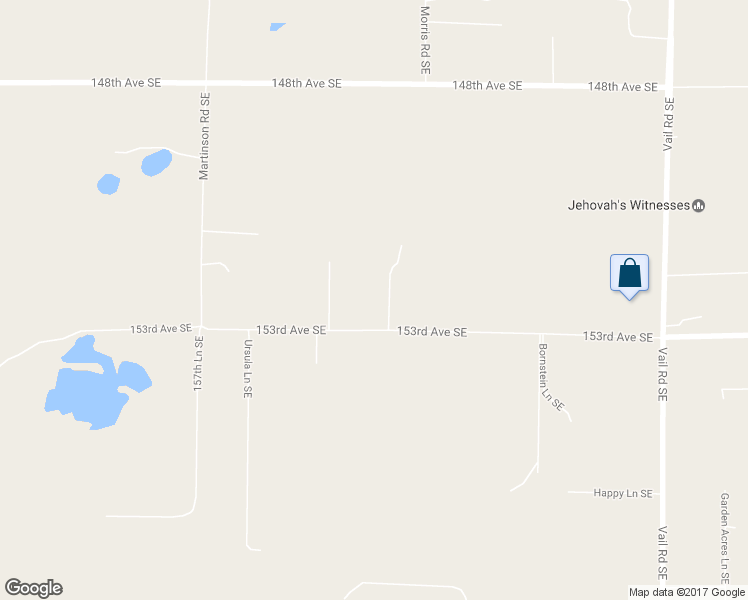 map of restaurants, bars, coffee shops, grocery stores, and more near 15842 153rd Avenue Southeast in Yelm