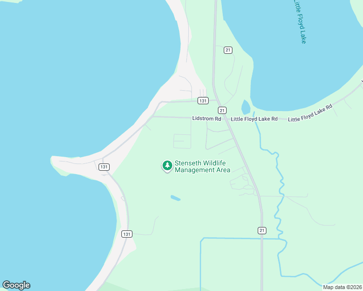 map of restaurants, bars, coffee shops, grocery stores, and more near 20385 County Road 131 in Detroit Lakes