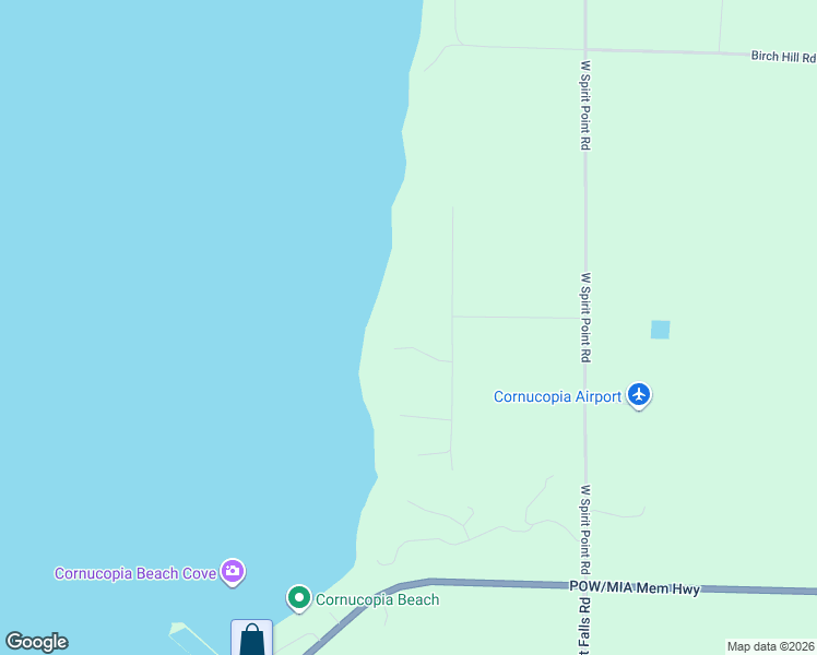 map of restaurants, bars, coffee shops, grocery stores, and more near 89435 Jack Pine Road in Cornucopia