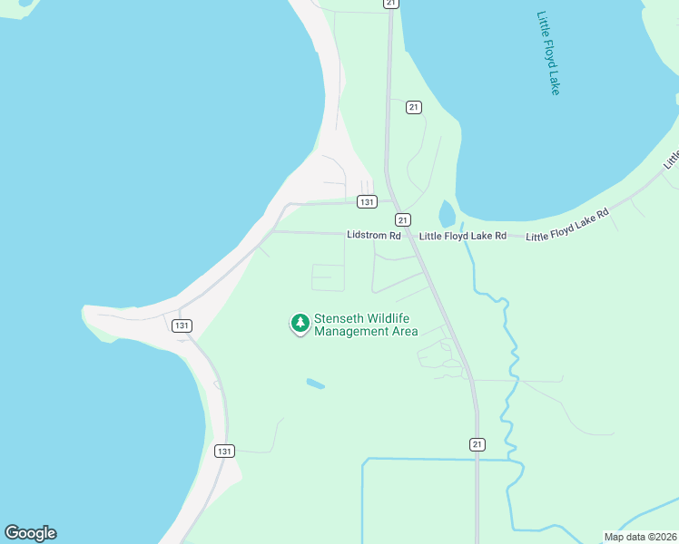 map of restaurants, bars, coffee shops, grocery stores, and more near 20385 County Road 131 in Detroit Lakes