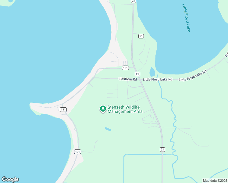 map of restaurants, bars, coffee shops, grocery stores, and more near 20385 County Road 131 in Detroit Lakes