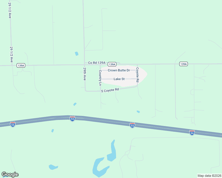 map of restaurants, bars, coffee shops, grocery stores, and more near 223-225 South Coyote Road in Mandan