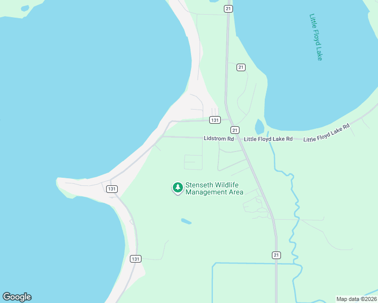 map of restaurants, bars, coffee shops, grocery stores, and more near 20385 County Road 131 in Detroit Lakes