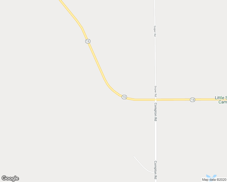 map of restaurants, bars, coffee shops, grocery stores, and more near State Highway 13 in Bayfield