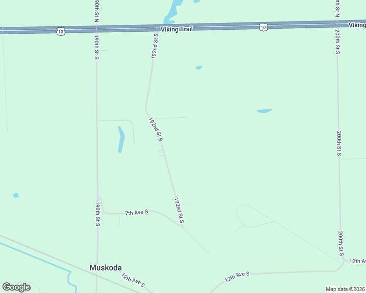 map of restaurants, bars, coffee shops, grocery stores, and more near 488 192nd Street South in Hawley