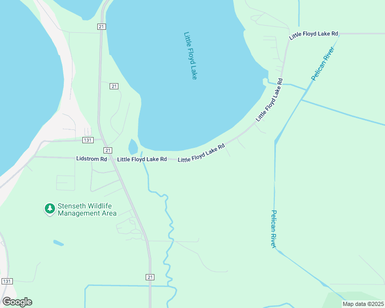 map of restaurants, bars, coffee shops, grocery stores, and more near 27058 Little Floyd Lake Road in Detroit Lakes