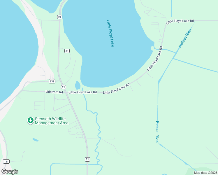 map of restaurants, bars, coffee shops, grocery stores, and more near 27058 Little Floyd Lake Road in Detroit Lakes