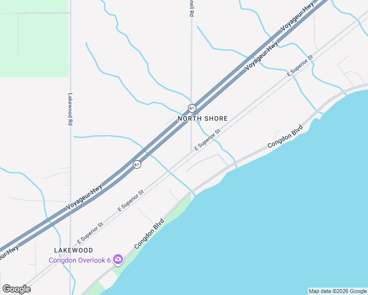 map of restaurants, bars, coffee shops, grocery stores, and more near 8415 East Superior Street in Duluth