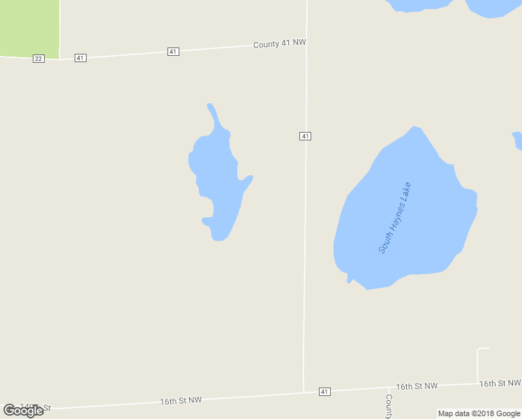 map of restaurants, bars, coffee shops, grocery stores, and more near 1795 County 41 Northwest in Backus