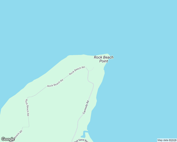 map of restaurants, bars, coffee shops, grocery stores, and more near 14100 Rock Beach Road in L'Anse