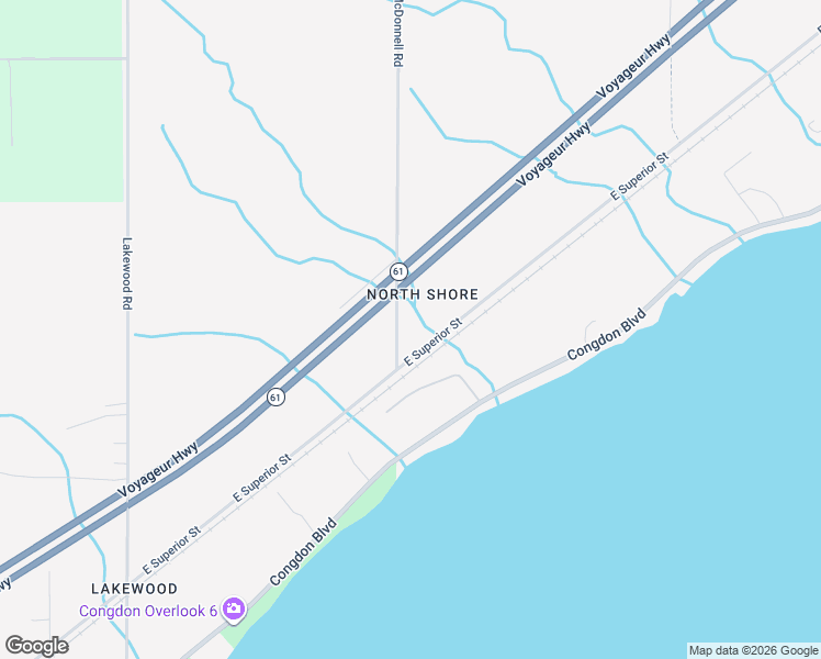 map of restaurants, bars, coffee shops, grocery stores, and more near 8415 East Superior Street in Duluth