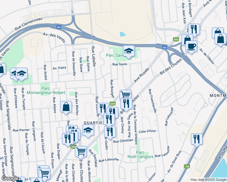 32 Rue Bourget, Québec QC Walk Score