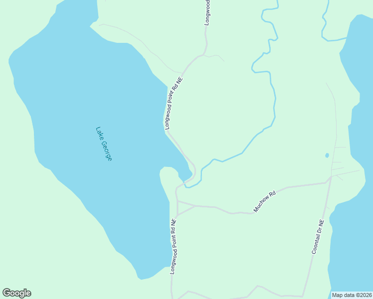 map of restaurants, bars, coffee shops, grocery stores, and more near 1910 Longwood Point Road Northeast in Outing
