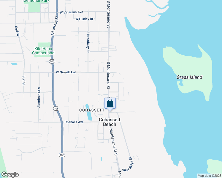 map of restaurants, bars, coffee shops, grocery stores, and more near 1316 South Montesano Street in Westport