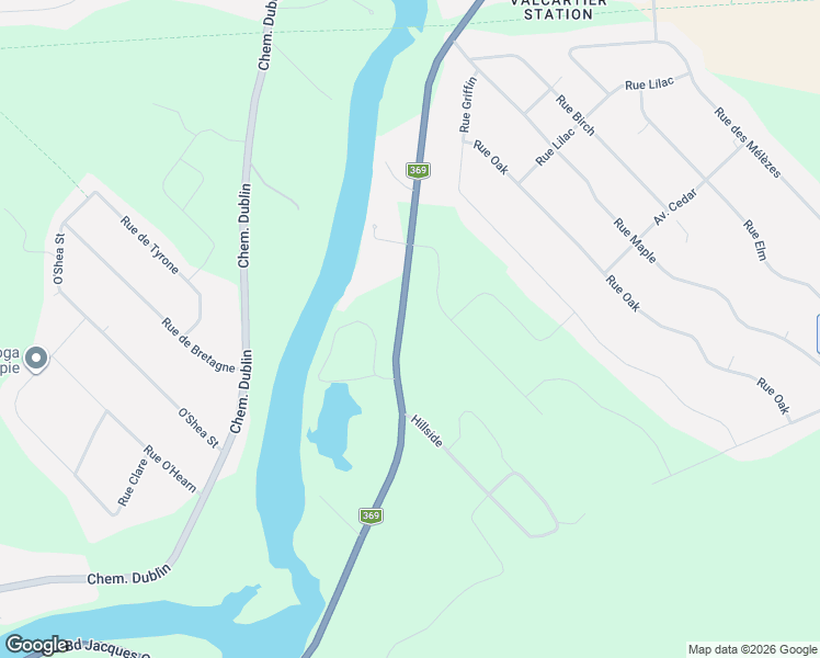 map of restaurants, bars, coffee shops, grocery stores, and more near 306 Boulevard Jacques Cartier in Shannon