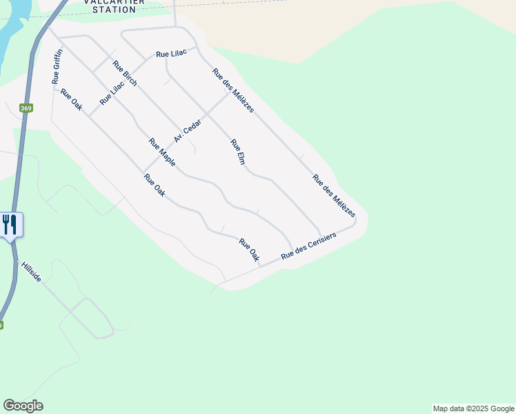 map of restaurants, bars, coffee shops, grocery stores, and more near 111 Avenue Maple in Shannon