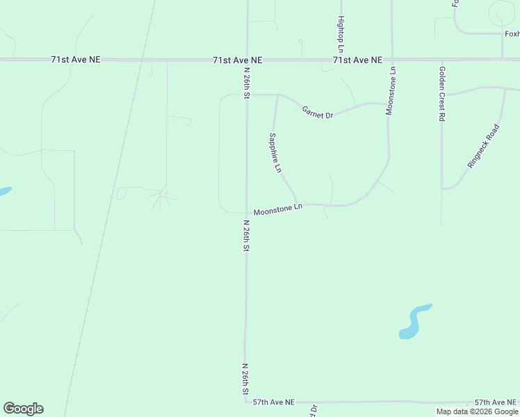 map of restaurants, bars, coffee shops, grocery stores, and more near 5845 26th Street Northeast in Bismarck