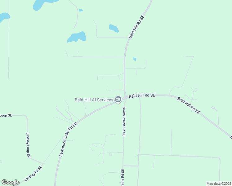 map of restaurants, bars, coffee shops, grocery stores, and more near 18445 Penn Lane Southeast in Yelm