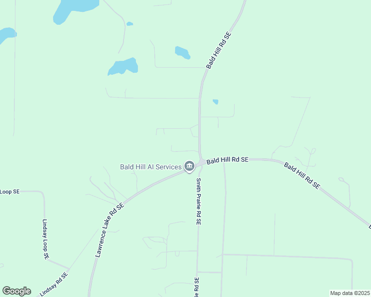map of restaurants, bars, coffee shops, grocery stores, and more near 18445 Penn Lane Southeast in Yelm