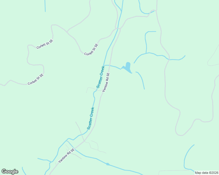 map of restaurants, bars, coffee shops, grocery stores, and more near 14440 Vantine Road Southeast in Tenino