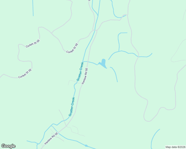 map of restaurants, bars, coffee shops, grocery stores, and more near 14440 Vantine Road Southeast in Tenino