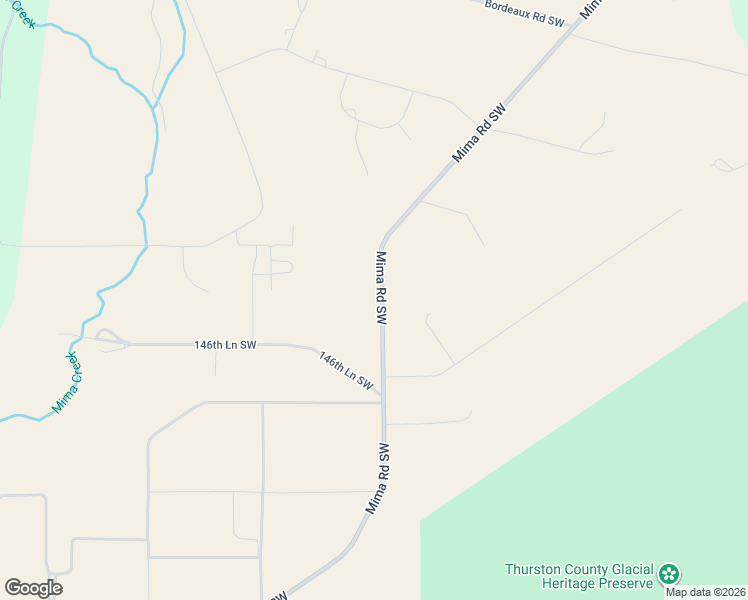 map of restaurants, bars, coffee shops, grocery stores, and more near 14415 Mima Road Southwest in Olympia