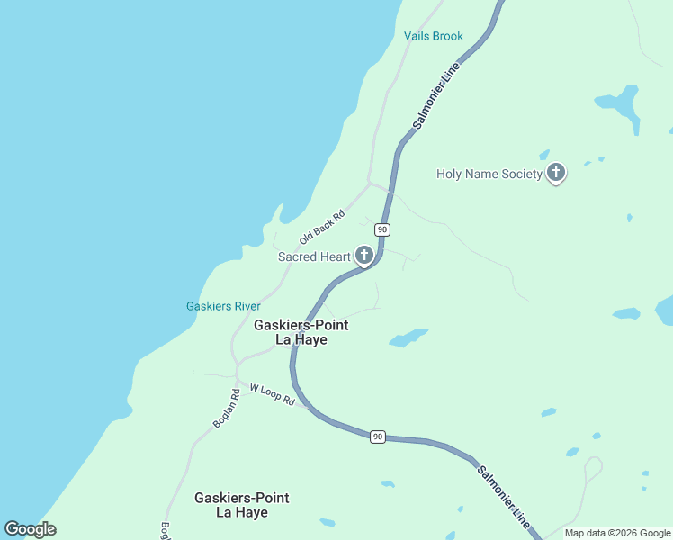 map of restaurants, bars, coffee shops, grocery stores, and more near Newfoundland and Labrador 90 in Saint Mary's