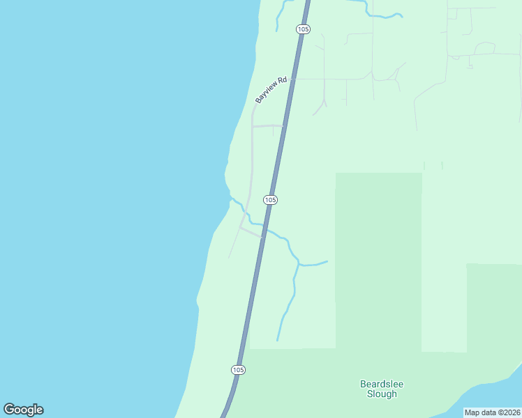 map of restaurants, bars, coffee shops, grocery stores, and more near 2078 Washington 105 in Aberdeen