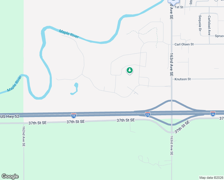 map of restaurants, bars, coffee shops, grocery stores, and more near 500 Ashley Boulevard in Mapleton