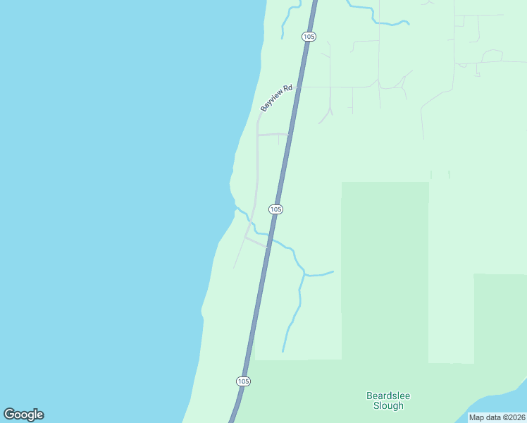 map of restaurants, bars, coffee shops, grocery stores, and more near 2078 Highway 105 in Aberdeen