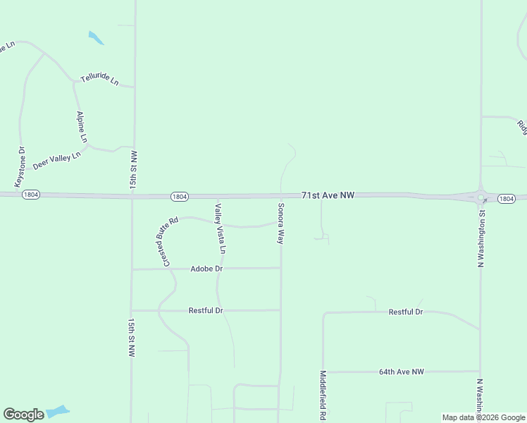 map of restaurants, bars, coffee shops, grocery stores, and more near 7050-7098 Sonora Way in Bismarck