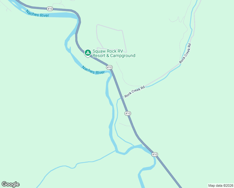 map of restaurants, bars, coffee shops, grocery stores, and more near 14712 Washington 410 in Naches