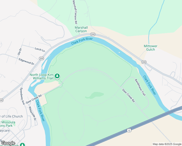 map of restaurants, bars, coffee shops, grocery stores, and more near 465 Cahill Rise in Missoula